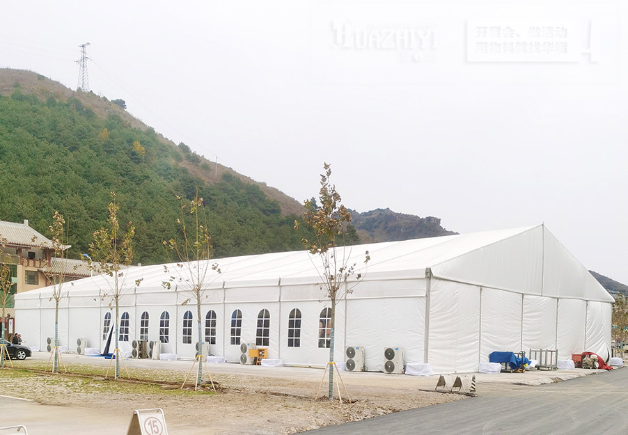 鄭州篷房公司瀚海航城活動現場